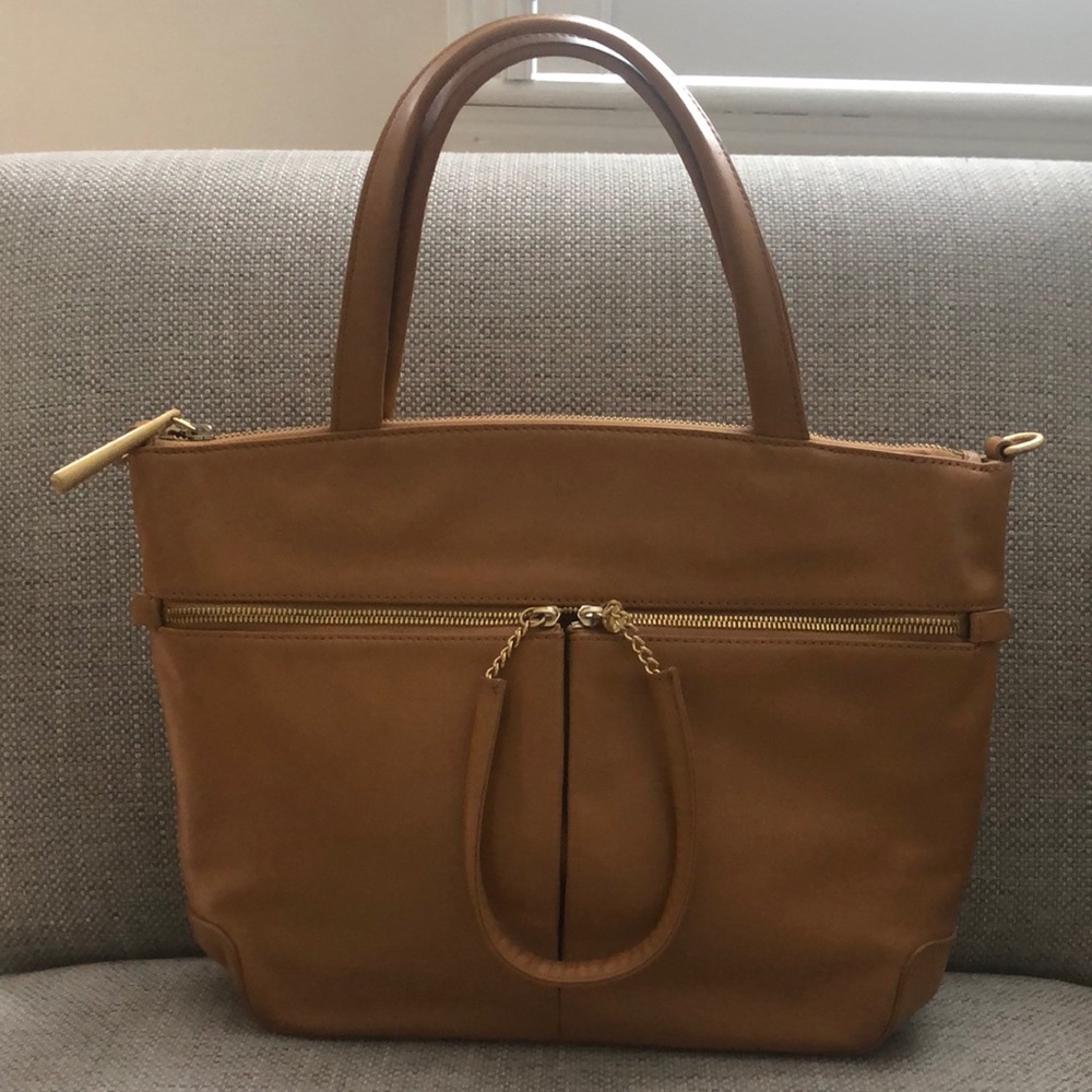 Leather Tan HOBO bag